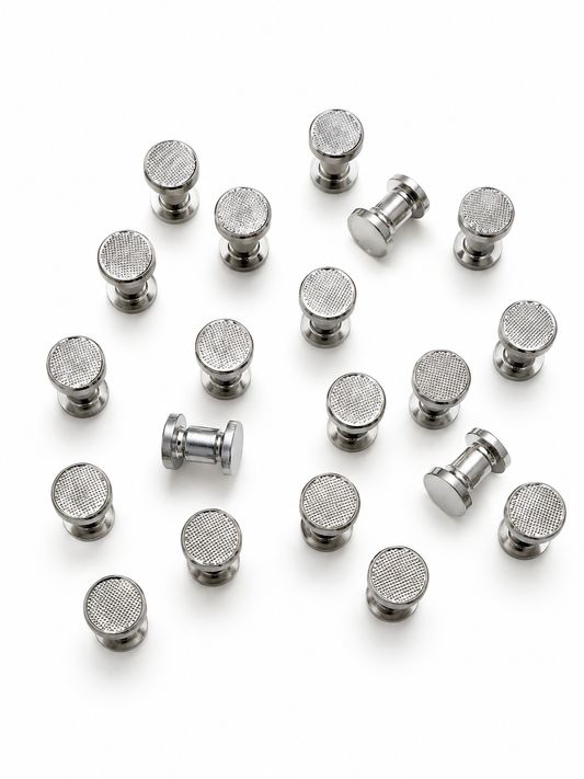 NoDrag - Clips d'ourlet lot de 20 sans couture (Brillant ou Maille)