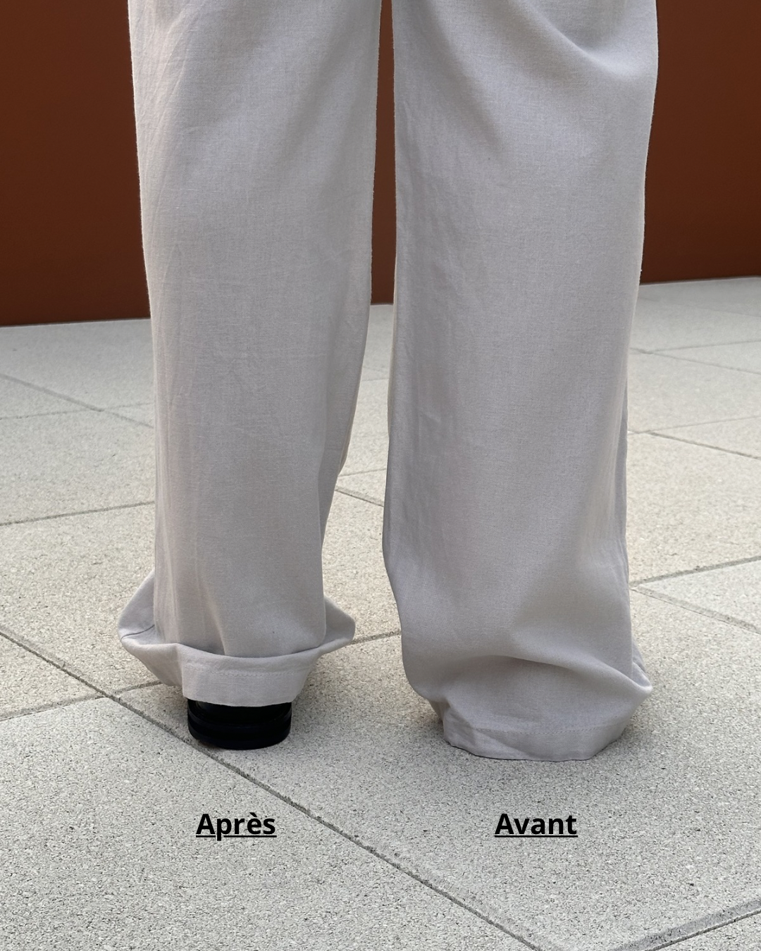 Pantalon trop long : 5 solutions simples (et la plus rapide)