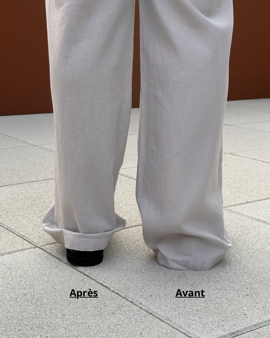 Pantalon trop long : 5 solutions simples (et la plus rapide)