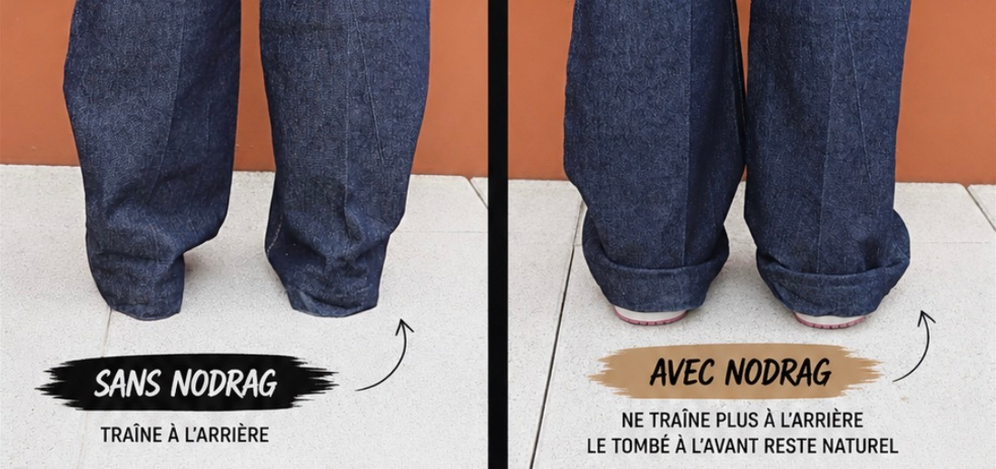 Pantalon trop long : comment le raccourcir facilement sans couture ?