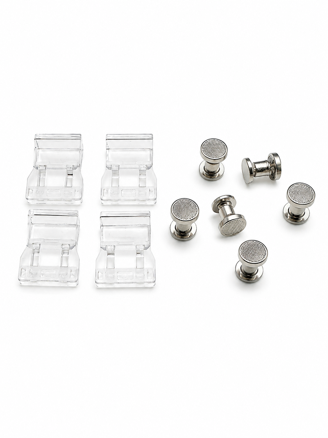NoDrag - Pinces d'ourlet + clips lot de 10 mix sans couture (pré-commande)